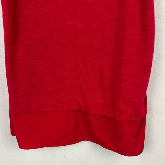 J.Crew Mercantile Tank Top Red Keyhole Womens Size Medium Sleeveless Top - Picture 8 of 12